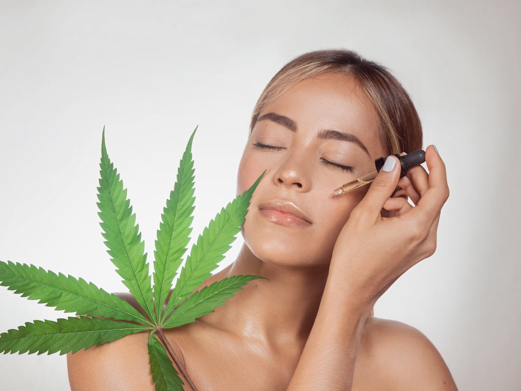CBD for better skin. CBD for better skin.